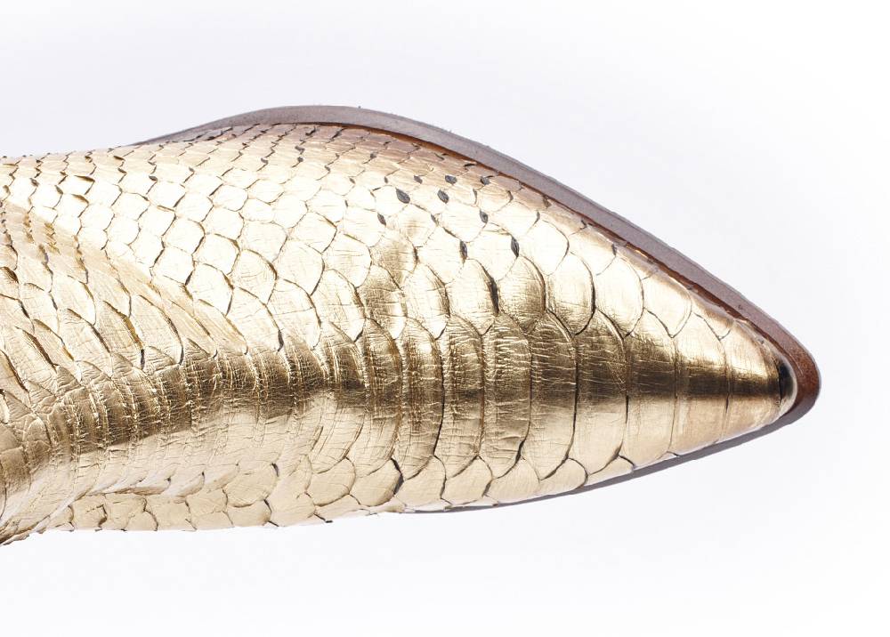 Jo Ghost Tronchetto Pitone Reticulatus Oro Offerta Giorno del Papà