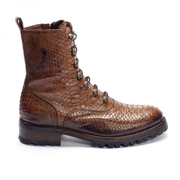 Jo Ghost Stivaletto pitone crust 2738 Ritorno libero