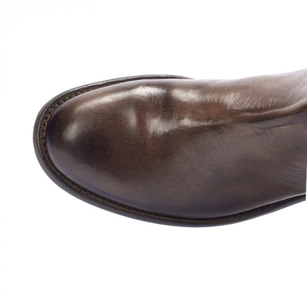 Jo Ghost Stivaletto Cavallo crust testa di moro 3552 Fino al 65% di sconto
