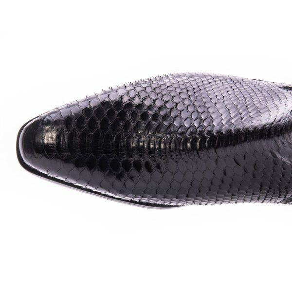 Jo Ghost Stivaletto nero in pitone 2014 Discount Store per i nuovi prodotti