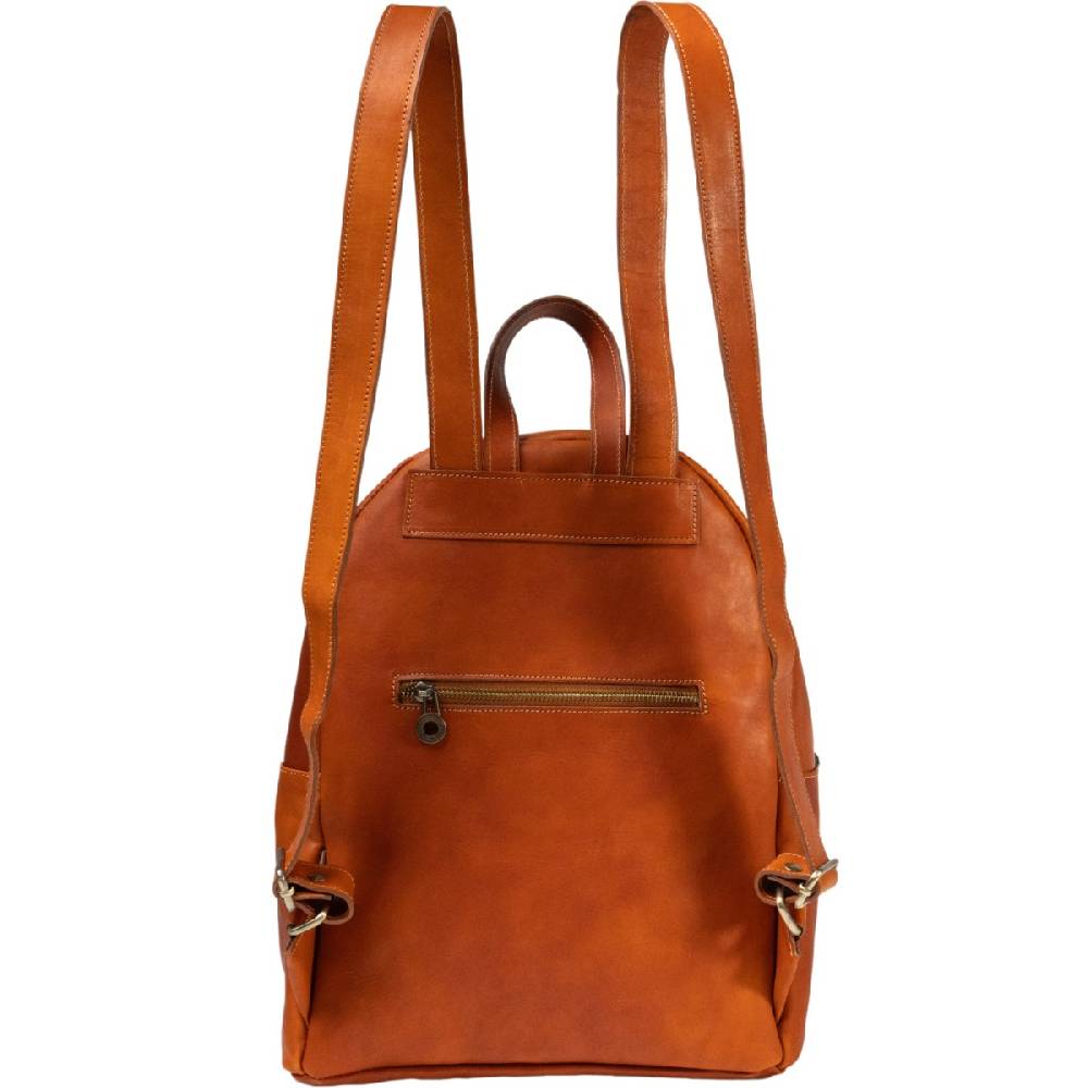 Lartigiano Del Cuoio Zaino uomo in pelle conciata al vegetale color cuoio Offerta Anniversario
