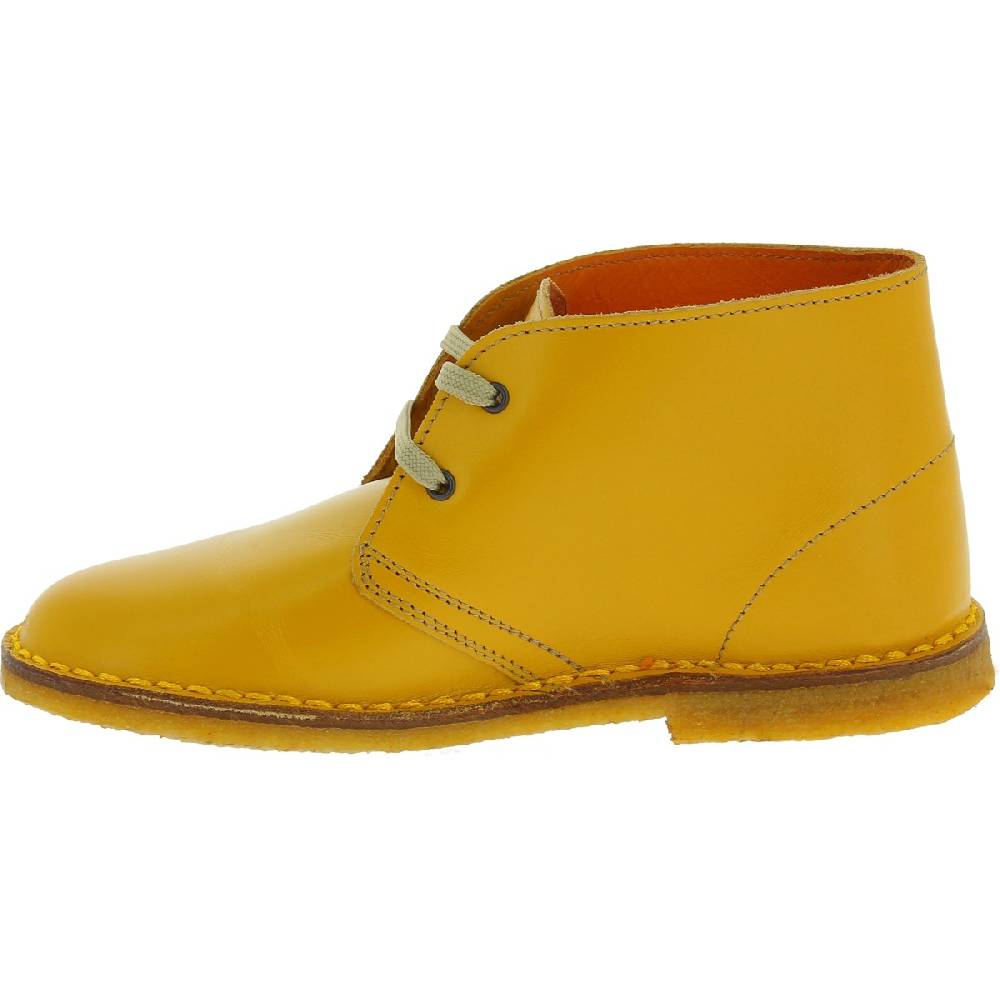 Lartigiano Del Cuoio Polacchine pelle da bambino color giallo fatte a mano in Italia Ultimi tre giorni