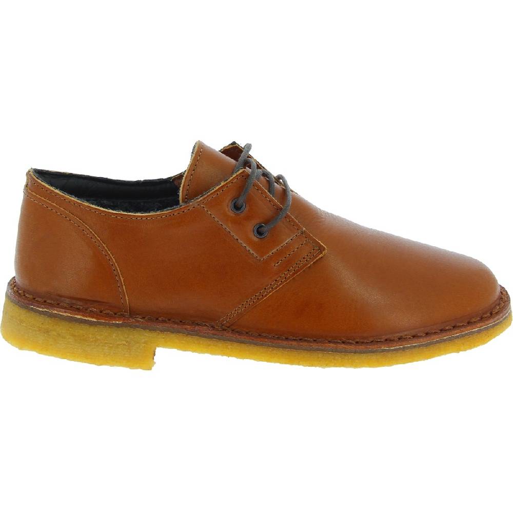 Lartigiano Del Cuoio Scarpe basse da donna in pelle marrone fodera invernale In Linea