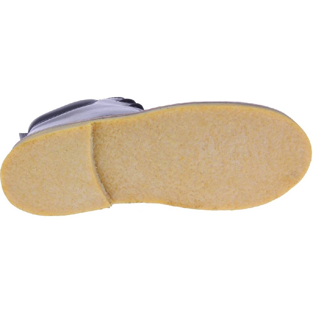 Lartigiano Del Cuoio Stivaletti artigianali in pelle nera conciata al vegetale Negozi Online