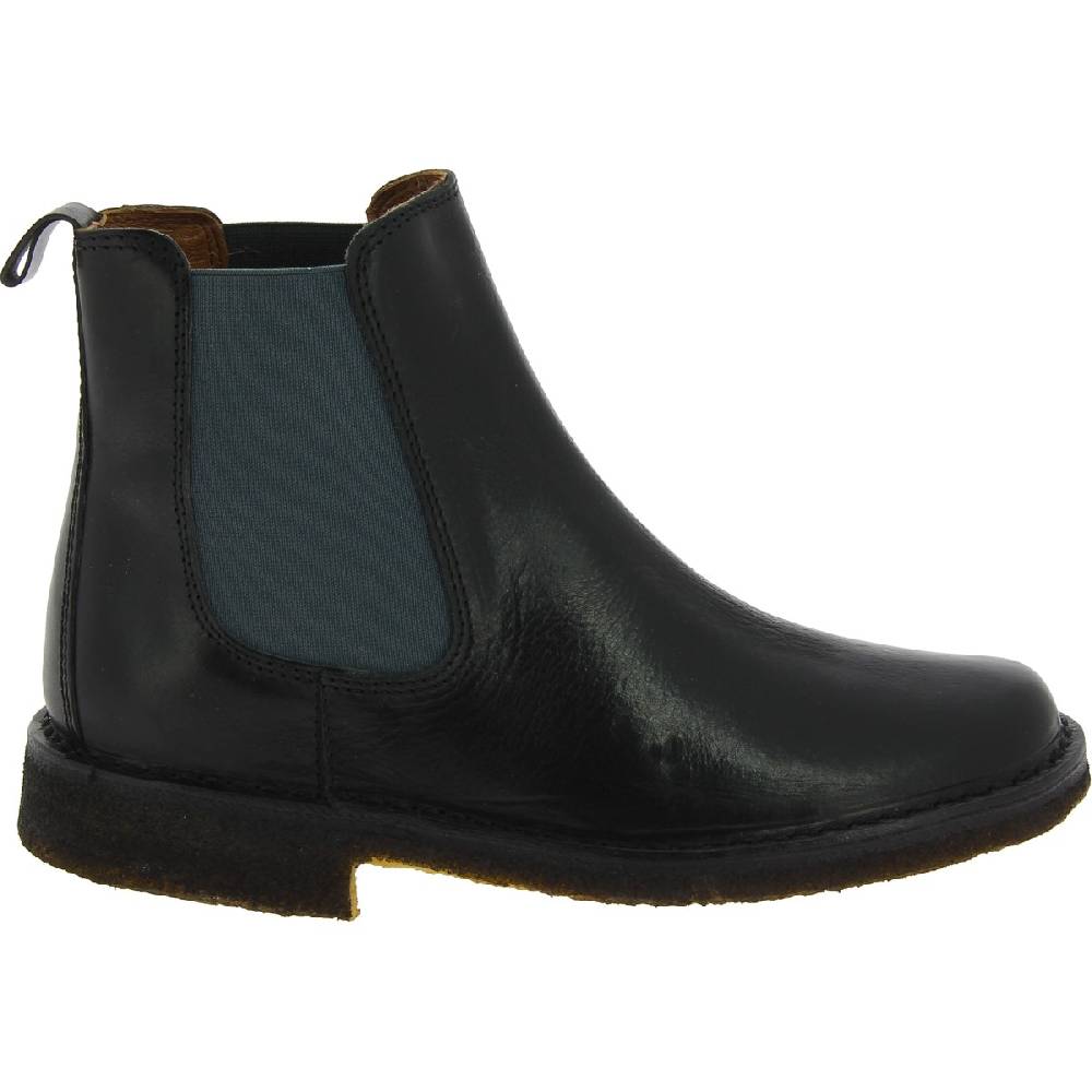 Lartigiano Del Cuoio Stivaletti chelsea donna in pelle nera e suola in para artigianali Acquista Ora