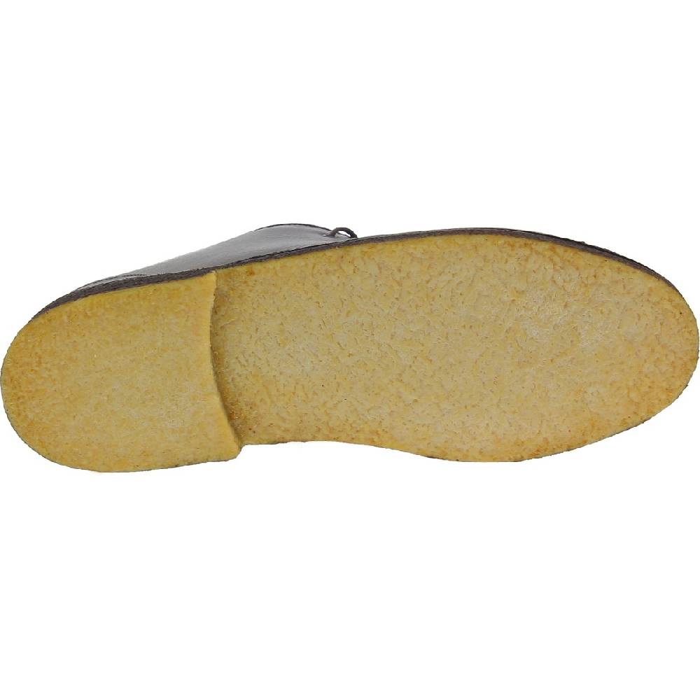 Lartigiano Del Cuoio Polacchine da uomo in pelle marrone scuro con fodera invernale Convenienza