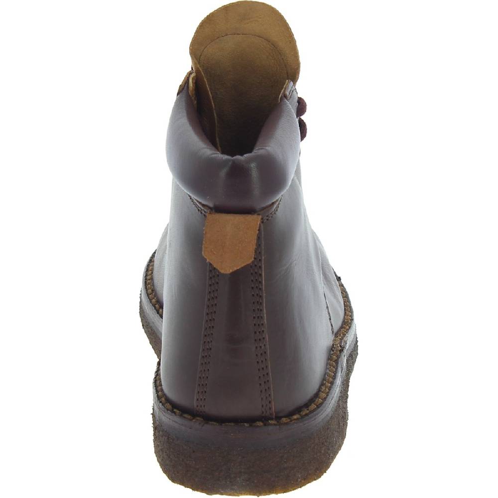 Lartigiano Del Cuoio Stivaletti uomo artigianali in pelle marrone scuro conciata al vegetale Qualità Garantita