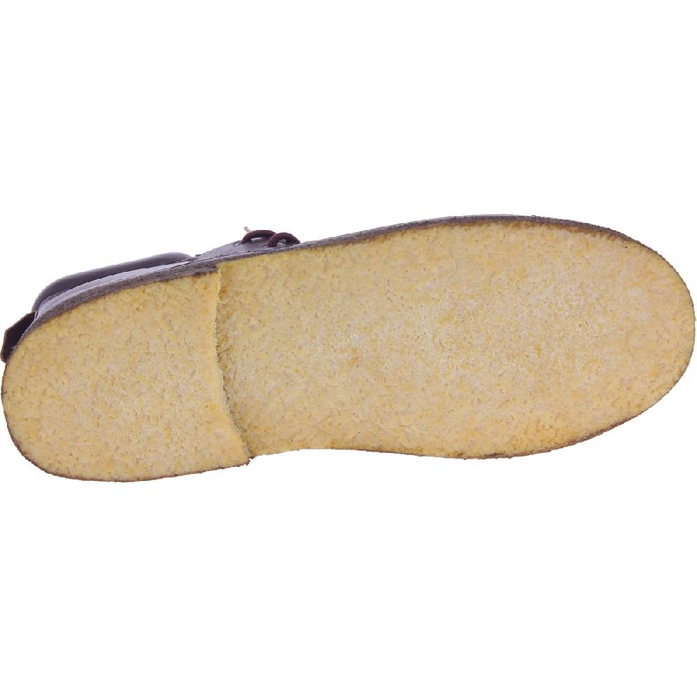 Lartigiano Del Cuoio Stivaletti uomo artigianali in pelle marrone scuro conciata al vegetale Qualità Garantita