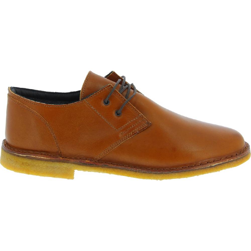 Lartigiano Del Cuoio Scarpe basse da uomo in pelle marrone con fodera invernale Offerte