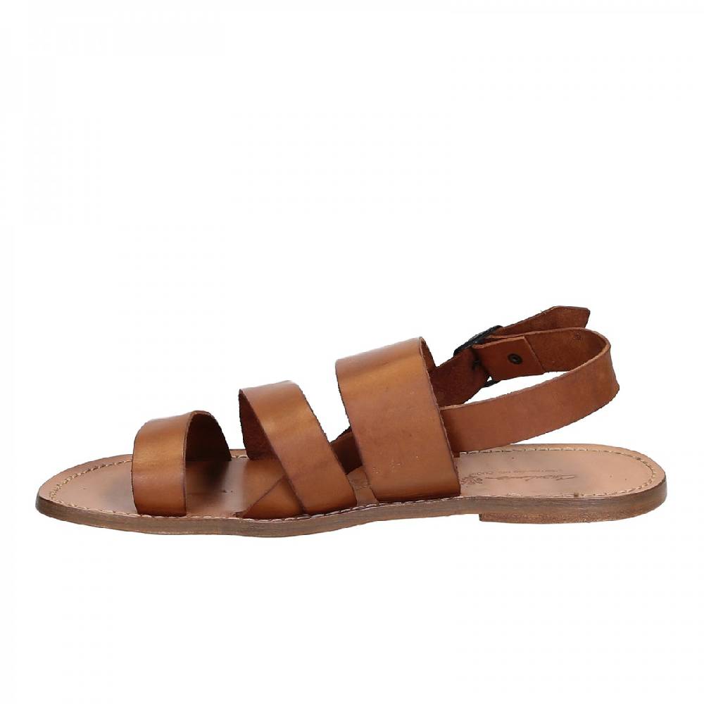 Lartigiano Del Cuoio Sandalo francescano in cuoio da uomo Outlet