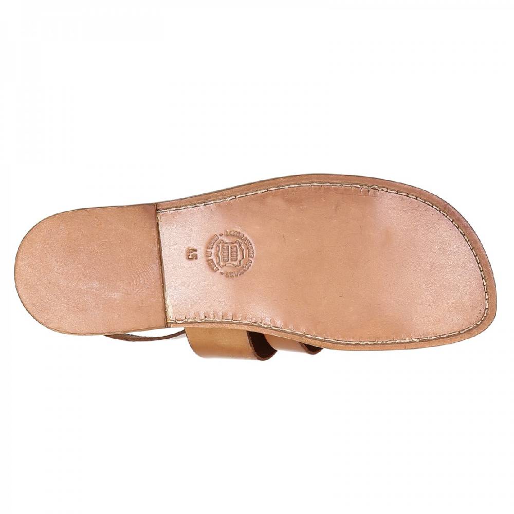 Lartigiano Del Cuoio Sandalo francescano in cuoio da uomo Outlet
