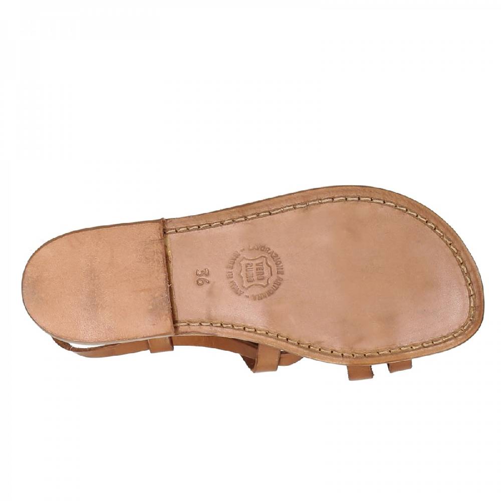 Lartigiano Del Cuoio Sandali donna in cuoio fatti a mano Presa