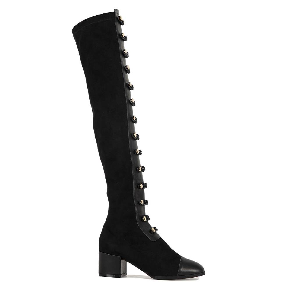 Le Dangerouge Ginevra Tall Black Chain Italy