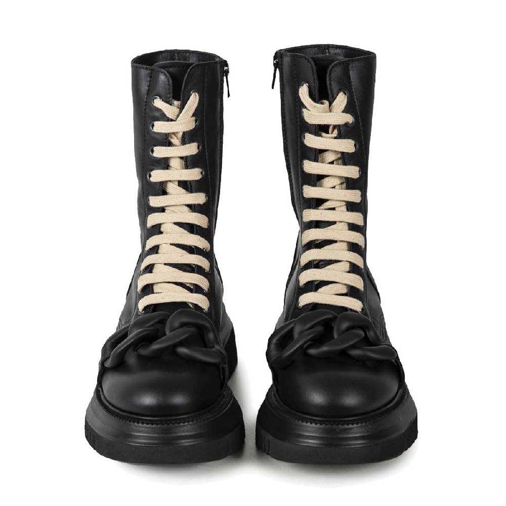 Le Dangerouge Asia Beige Laces Latest stili
