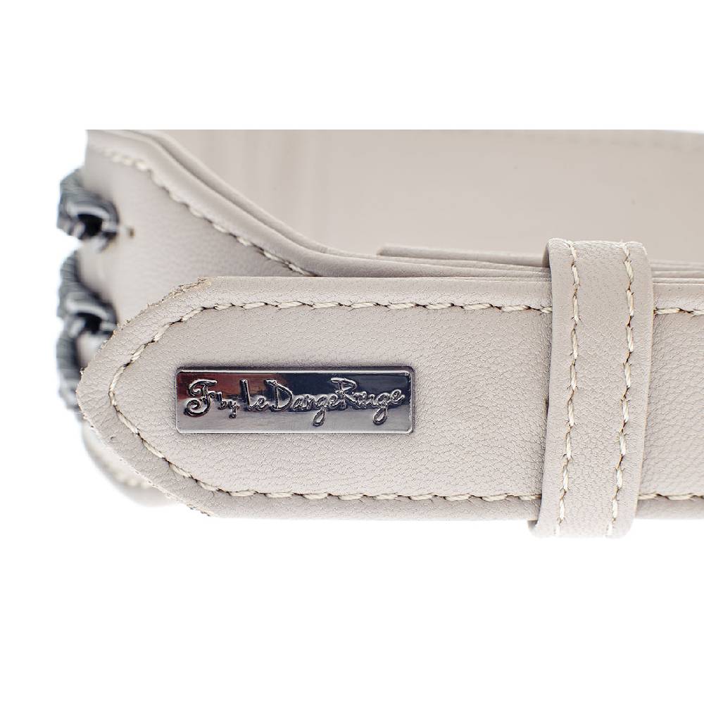 Le Dangerouge Big dog collar beige Duty-free