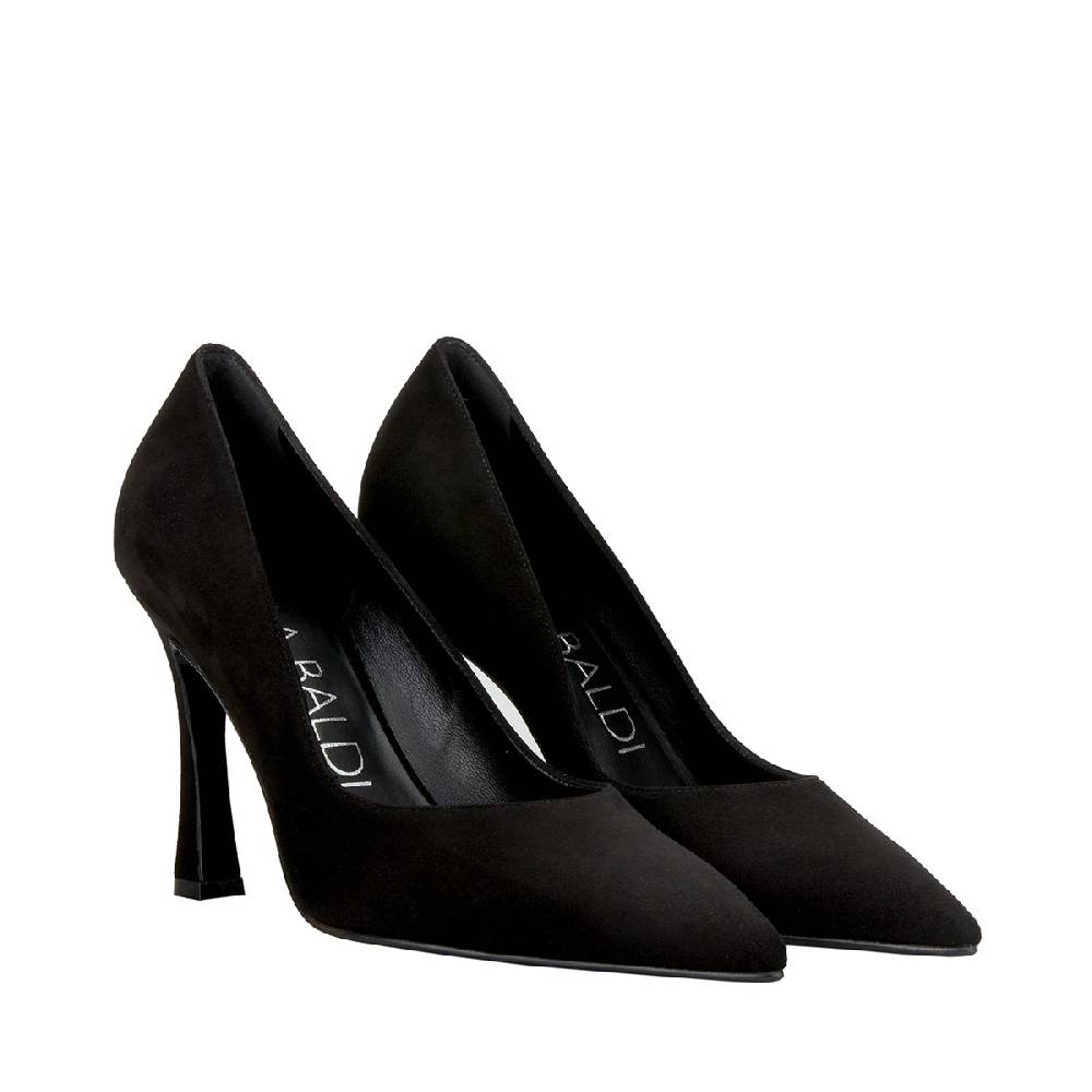 Lella Baldi Pump Suede Black Saldi