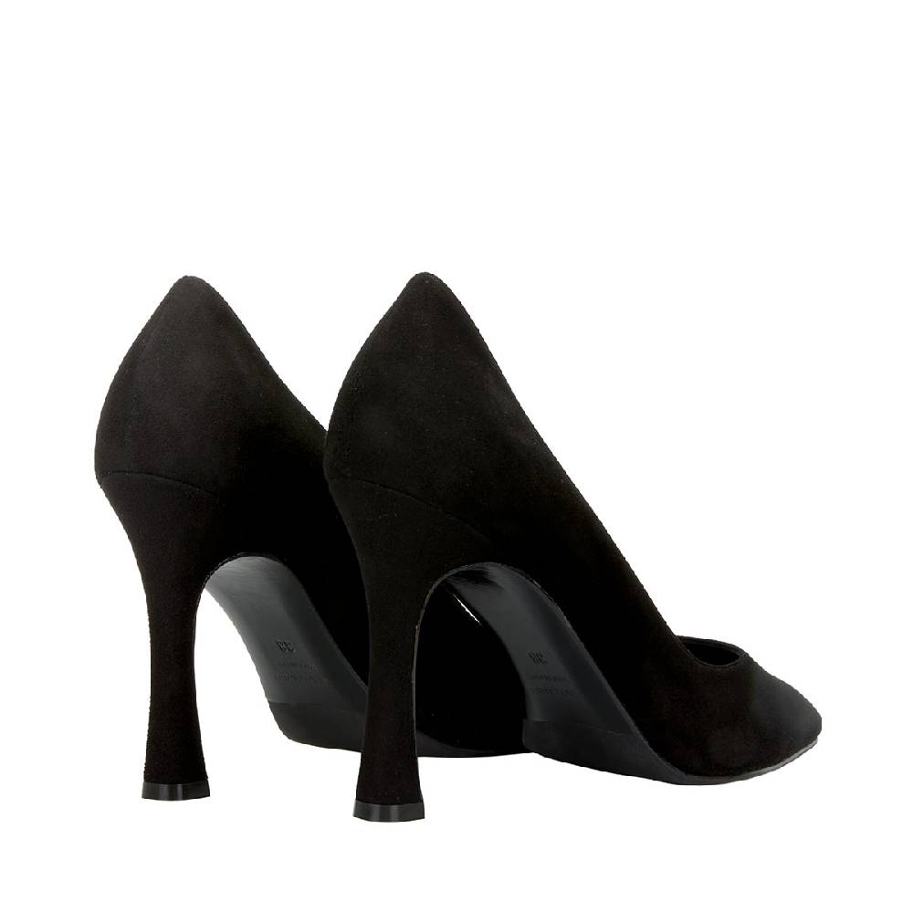 Lella Baldi Pump Suede Black Saldi