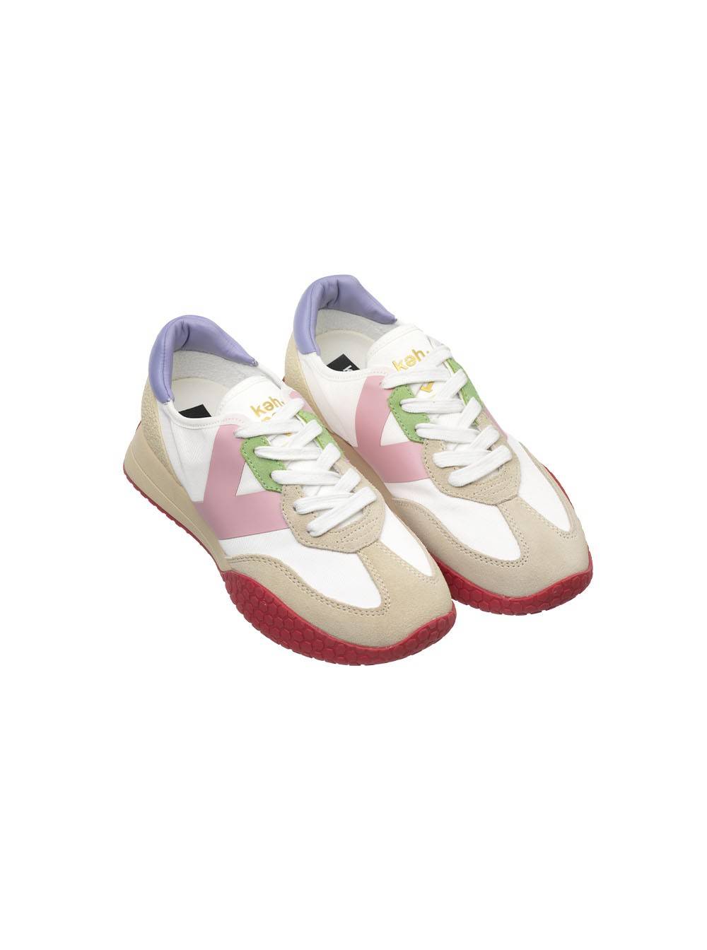 Kehnoo KW 9312 WHITE-PINK-LILLA Latest fashion