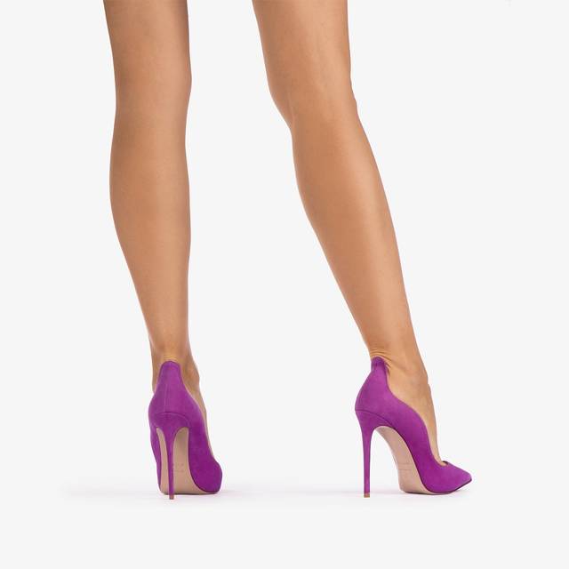 Le Silla Décolleté camoscio lavanda darling Offerte