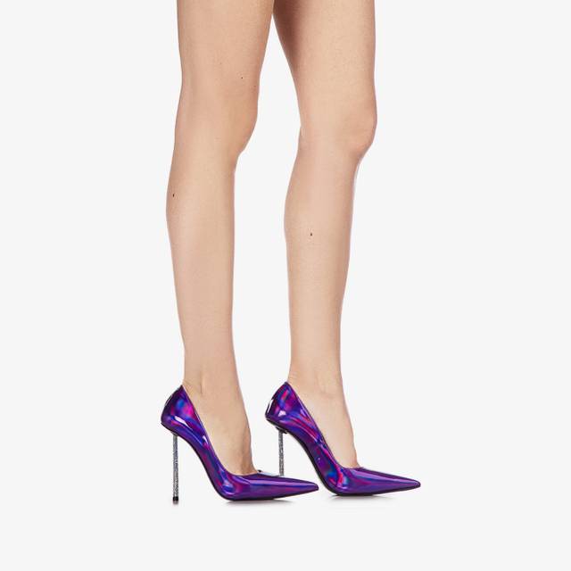 Le Silla Décolleté iridescente viola kamala Pezzi Unici