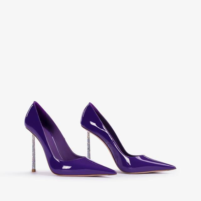 Le Silla Décolleté vernice viola queen Soddisfazione Garantita
