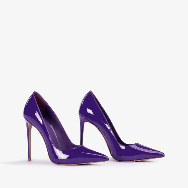Le Silla Décolleté vernice viola queen Qualità Garantita