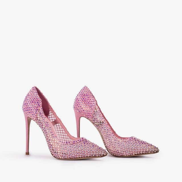Le Silla Décolleté gioiello rete rosa dea Online