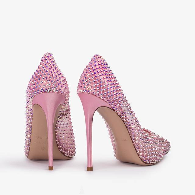 Le Silla Décolleté gioiello rete rosa dea Online