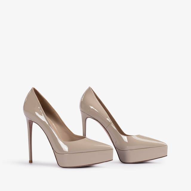 Le Silla Décolleté con plateau vernice beige tower I Più Venduti