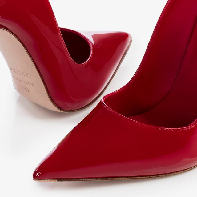 Le Silla Décolleté vernice rossa Moda