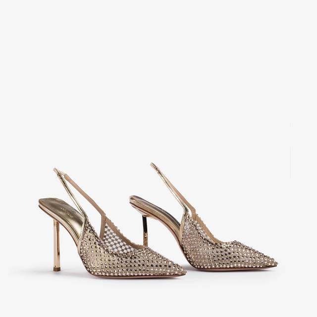 Le Silla Slingback gioiello rete platino Hotsell