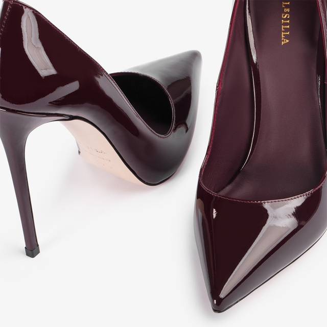 Le Silla Décolleté vernice rossa cherry Vendita Economica