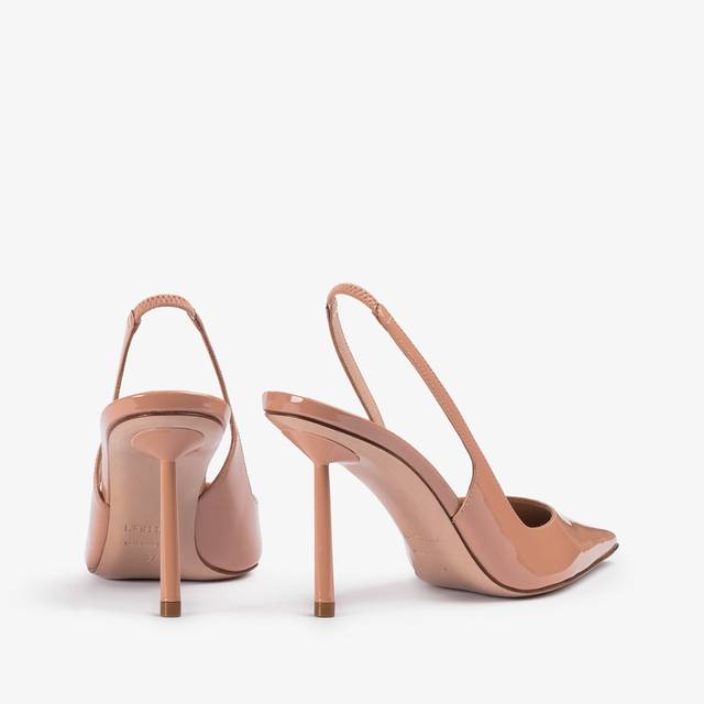 Le Silla Slingback vernice nude phard Negozi Online