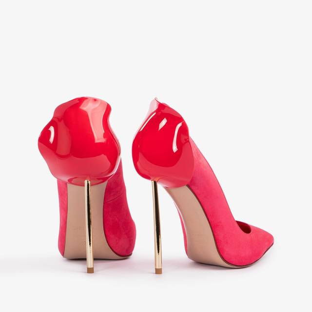 Le Silla Décolleté camoscio corallo vanity Offerta