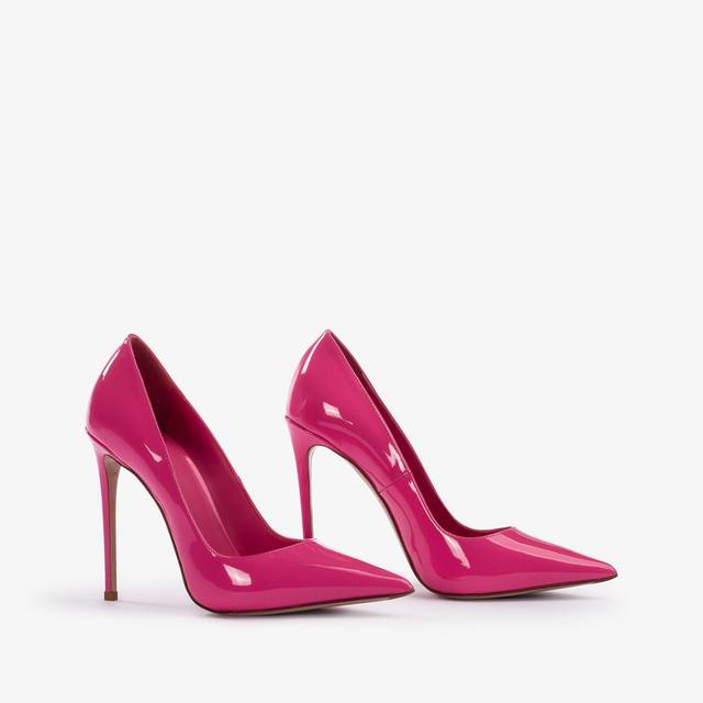 Le Silla Décolleté vernice fucsia party Promozione Limitata