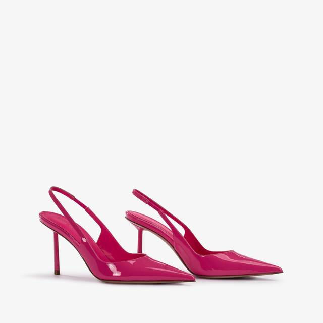 Le Silla Slingback vernice fucsia party Fino Al -60%