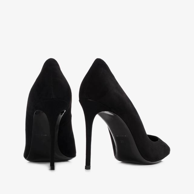 Le Silla Décolleté camoscio nero Sottocosto