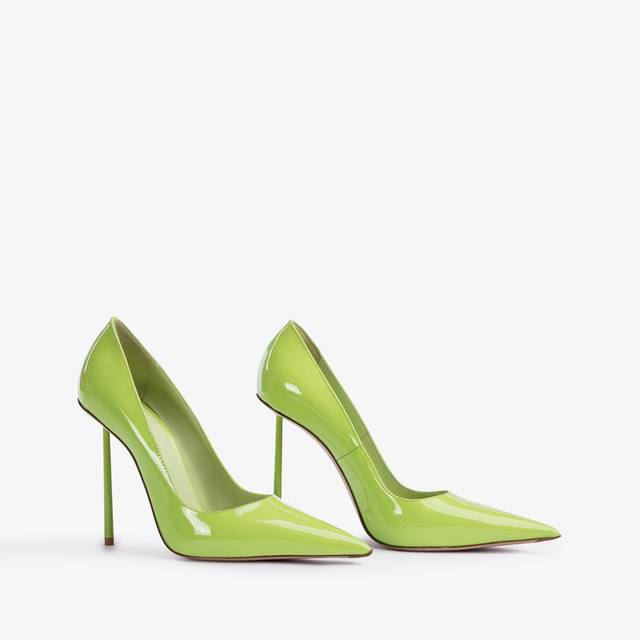Le Silla Décolleté vernice verde apple 2025