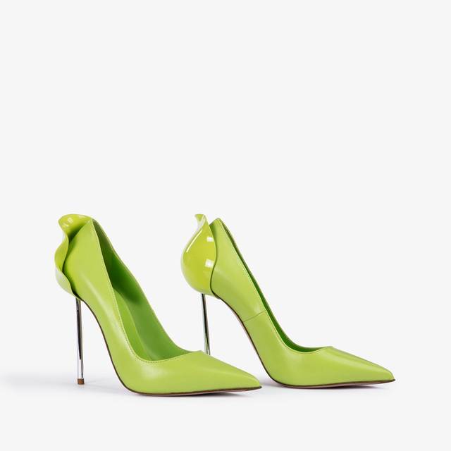 Le Silla Décolleté pelle verde apple Shopping Online