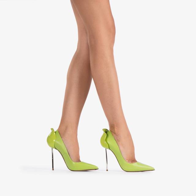 Le Silla Décolleté pelle verde apple Shopping Online