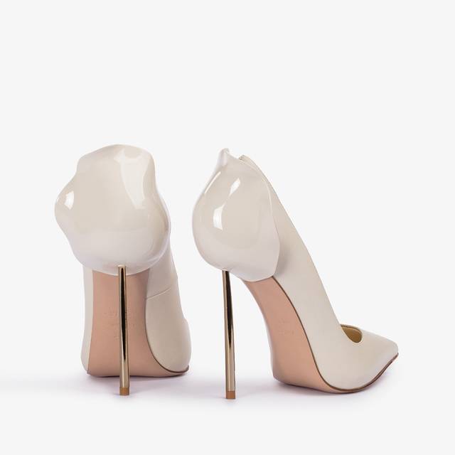 Le Silla Décolleté pelle bianca milk Affare Del Giorno