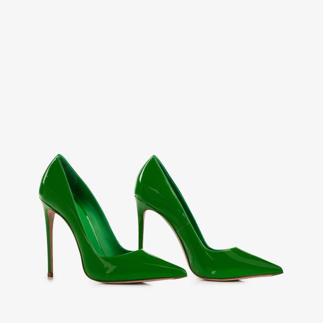 Le Silla Décolleté vernice verde emerald Convenienza