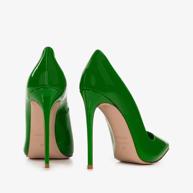 Le Silla Décolleté vernice verde emerald Convenienza