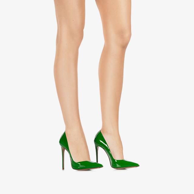 Le Silla Décolleté vernice verde emerald Convenienza