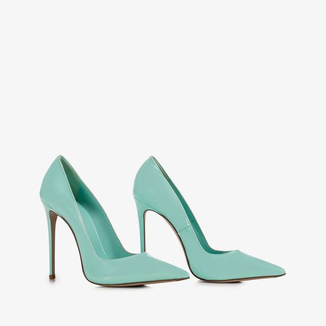Le Silla Décolleté vernice azzurra pure water Novità