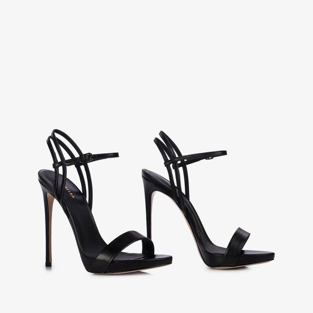 Le Silla Sandalo pelle nero Offerta
