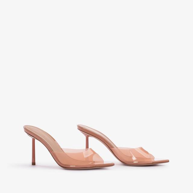 Le Silla Sandalo mule plexy nude phard Saldi