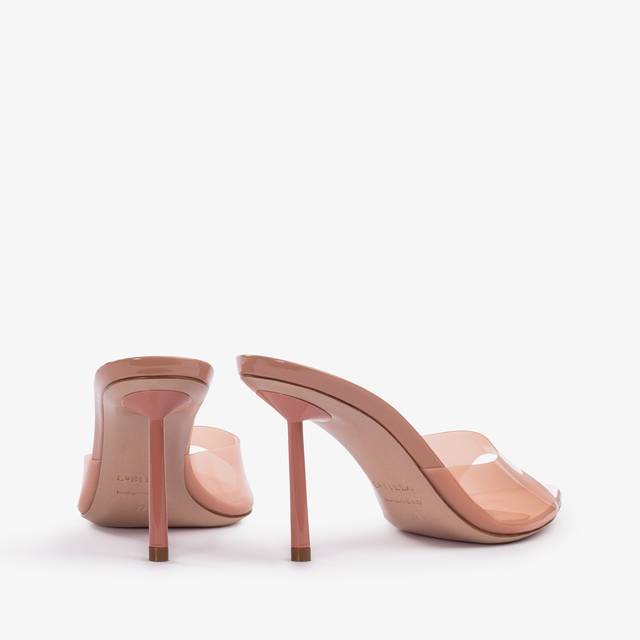 Le Silla Sandalo mule plexy nude phard Saldi