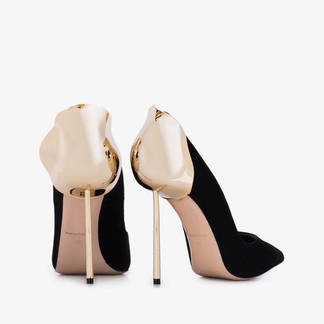 Le Silla Décolleté camoscio nera Black Friday