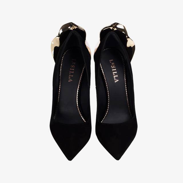 Le Silla Décolleté camoscio nera Black Friday